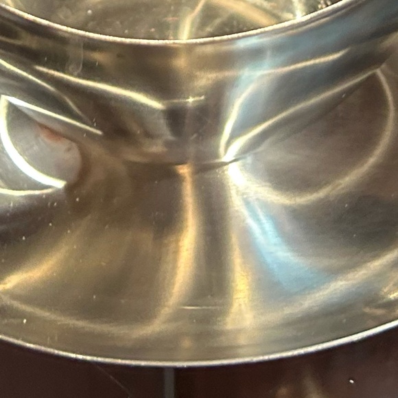 Royal Dolphin Staainless Steel Bown with Under-plate Japan Gravy Bowl 3.5" High - Picture 8 of 14